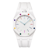 Bracelet Royal Pulse Snow blanc crème, inclus dans le pack 4 coloris