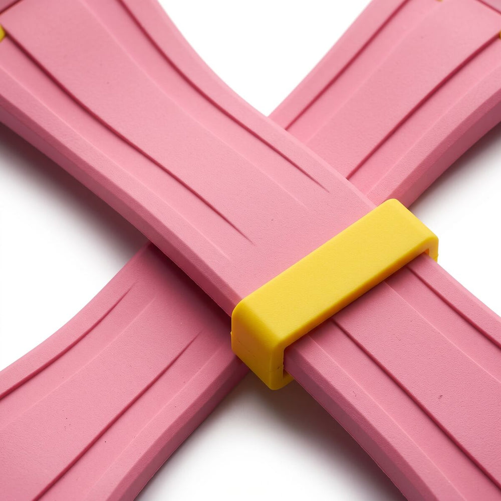 Matière fluoroélastomère du bracelet Royal Pulse Pink Pop